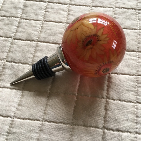 Other - ☘️Wine Stopper Ne'Qwa Art Sunflowers☘️
